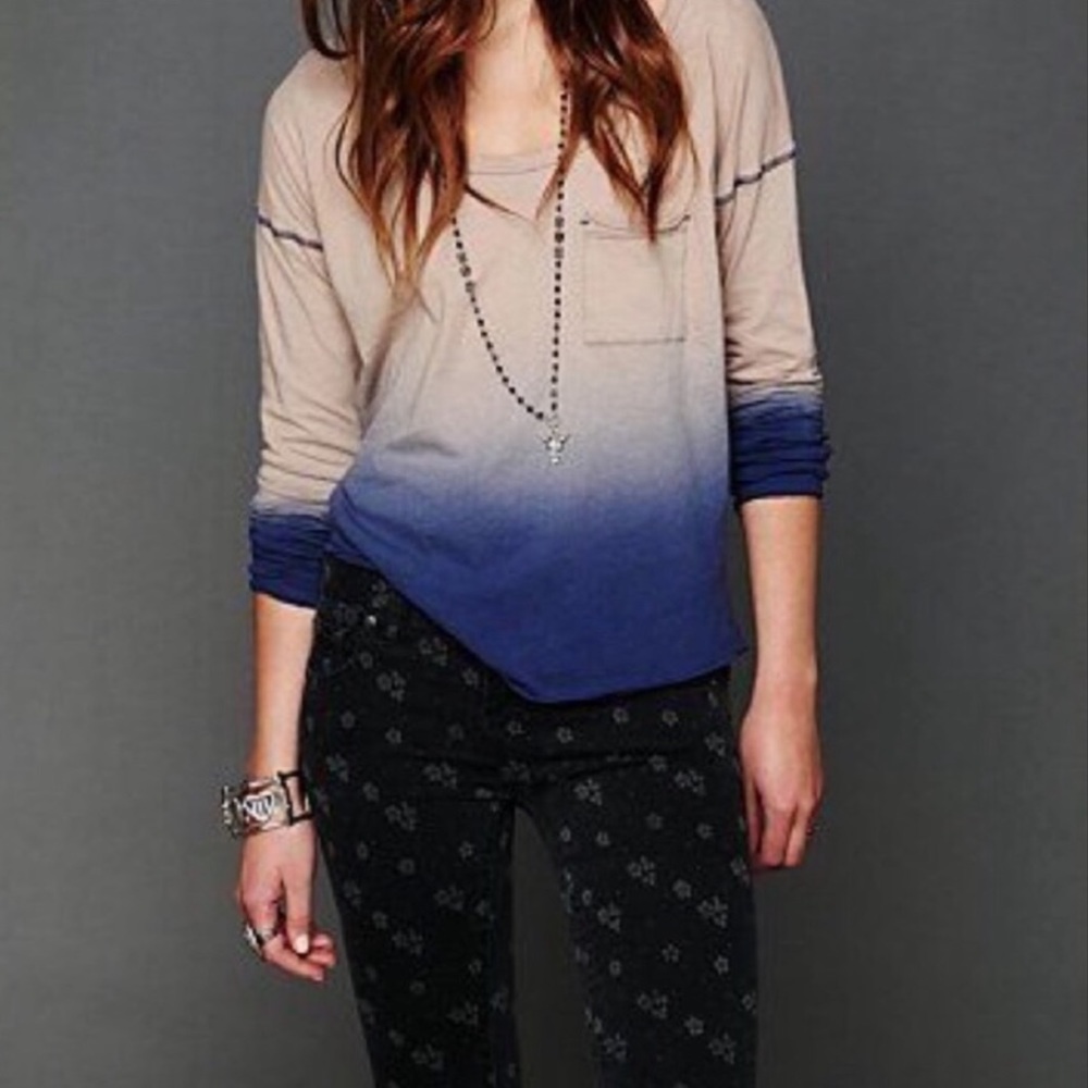 NWOT Free People Ditsy Floral Ankle Crop